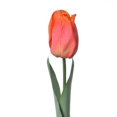 Umělá květina oranžový tulipán – 50 cm