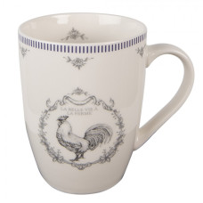 Porcelánový hrnek se vzorem kohoutka Devine French Rooster – 350 ml