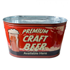 Hliníková nádoba na led Premium Craft Beer – 40x25x23 cm