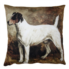 Povlak na polštář s motivem malby Jack Russell teriéra – 45x45 cm