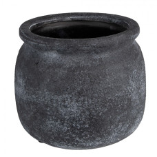 Granitový antik keramický obal na květináč Granit L – 20x15 cm