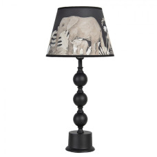 Černá stolní lampa Elephant – 27x57 cm