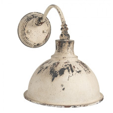 Nástěnná vintage bílá retro lampa Catelijn – 43x28x31 cm