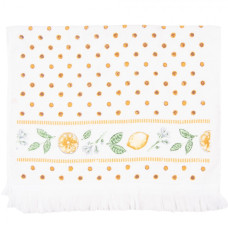 Kuchyňský froté ručník s citróny Lemons & Leafs – 40x66 cm